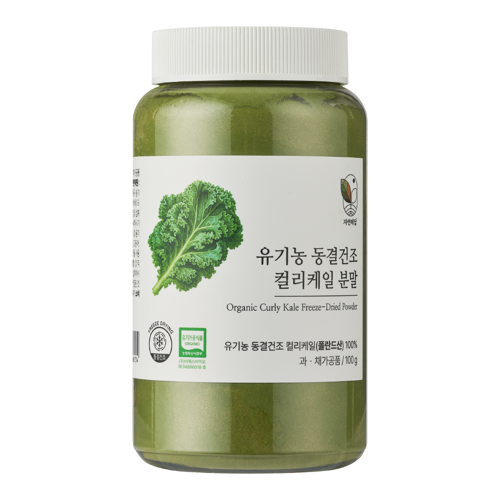 자연해답 유기농 동결건조 유럽산 컬리케일 곱슬케일 - 상세 이미지 2