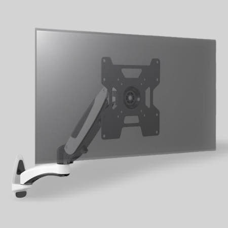 가스스프링 싱글 모니터 암 상하 회전 조절 데스크 설치 GST22 타입