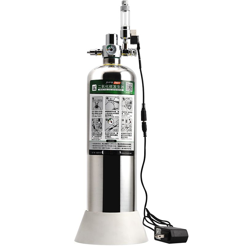 2.4L CO2 발생기 이산화탄소 수족관 어항 실린더 세트 - 상품 이미지
