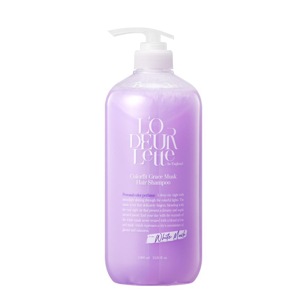 로더렛 컬러핏 퍼퓸 헤어케어 대용량 1000ml 샴푸 2개+트리트먼트 1개 - 상세 이미지 4