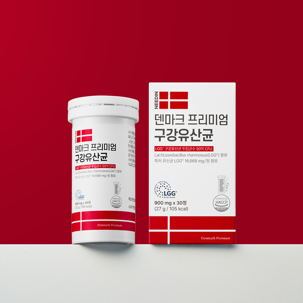 니드인 덴마크 프리미엄 구강유산균 30정, 6개 - 상세 이미지 2