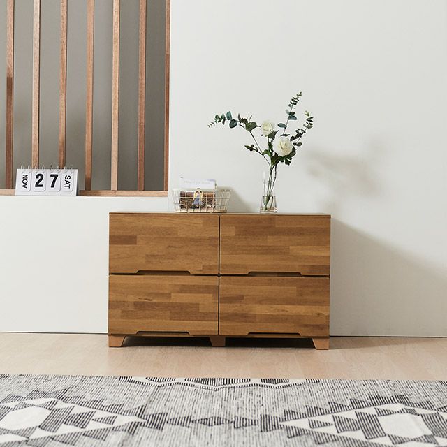 가구의서 G6120 2단 서랍 수납장 900x420x550mm - 메인 이미지