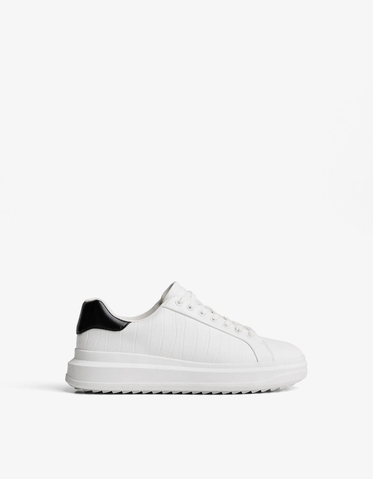 버쉬카 청키 스니커즈 베이직 남성 2403/764 WHITE - 상품 이미지