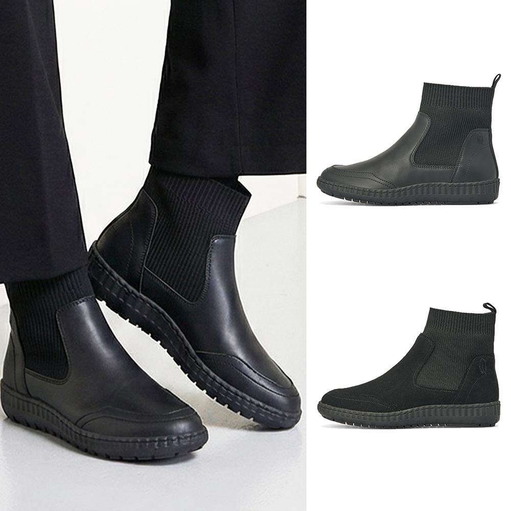 데이워크 발편한 아치깔창 여성 앵클부츠 누아 DW30027