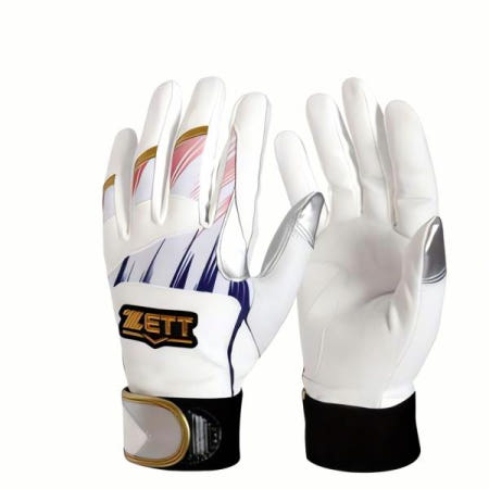 [자사 협력업체]야구 배팅장갑 화이트 바이올렛 실버 스포츠 장갑 타격 장비 용품 훈련 운동 웨어 선수