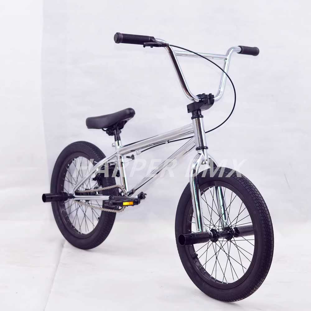 묘기 자전거 BMX 프리스타일 스턴트용 초경량 모델 퍼플 + 블랙 - 상세 이미지 3