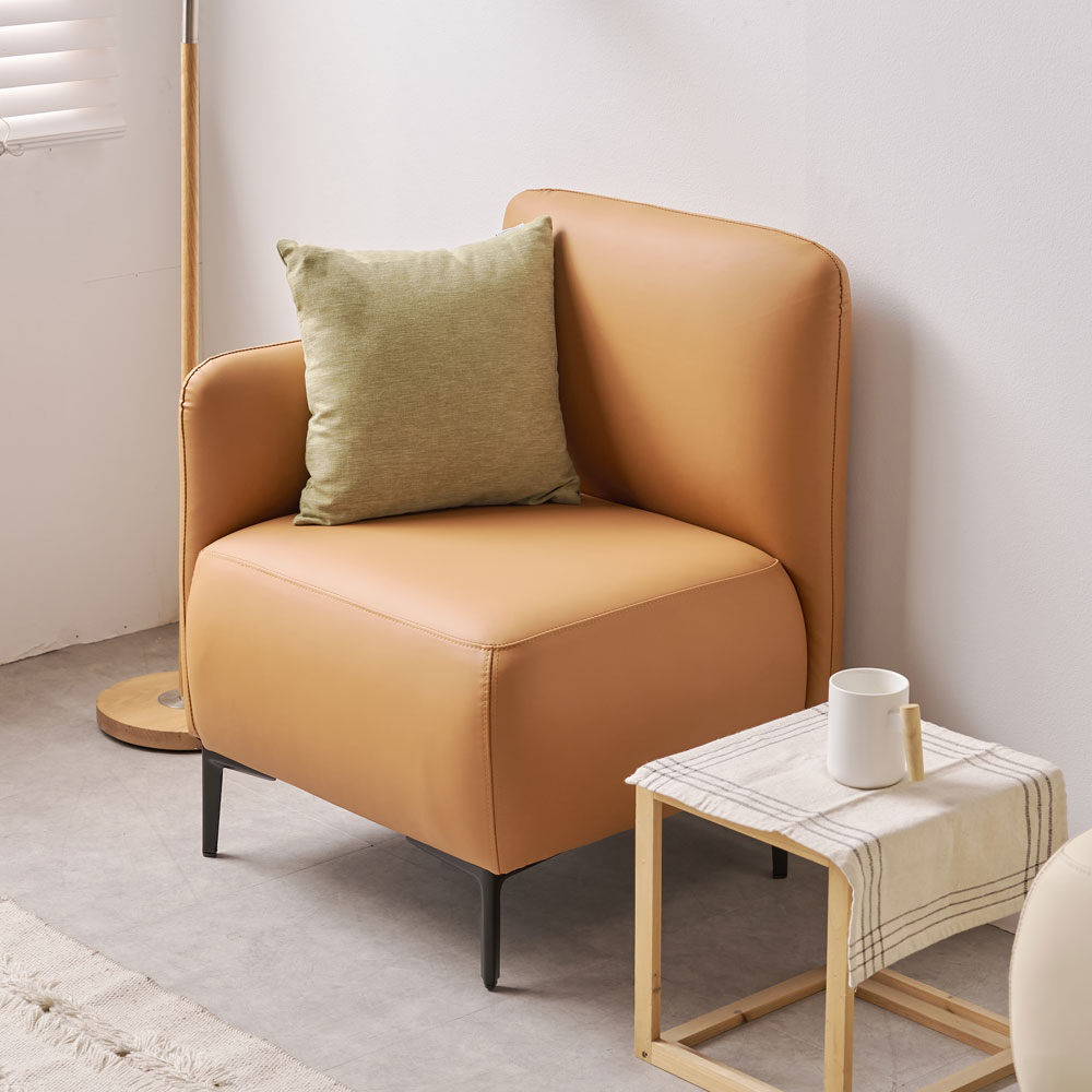 조이브 미니 카페소파 실리콘가죽 인테리어 라운지 소파