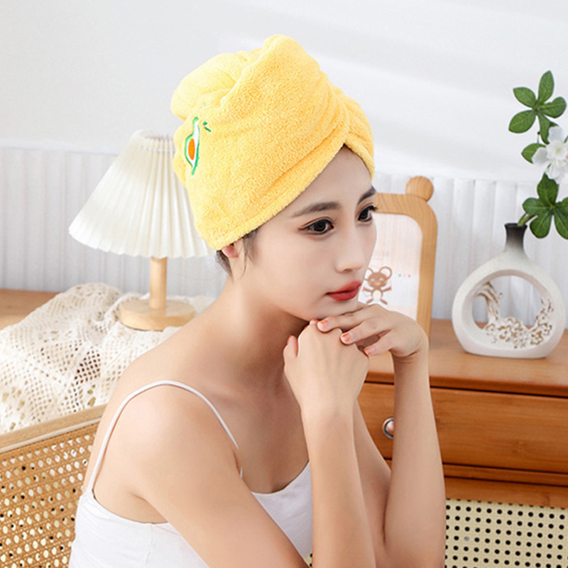 1+1 극세사 헤어캡 샤워캡 사우나모자 - 상세 이미지 5