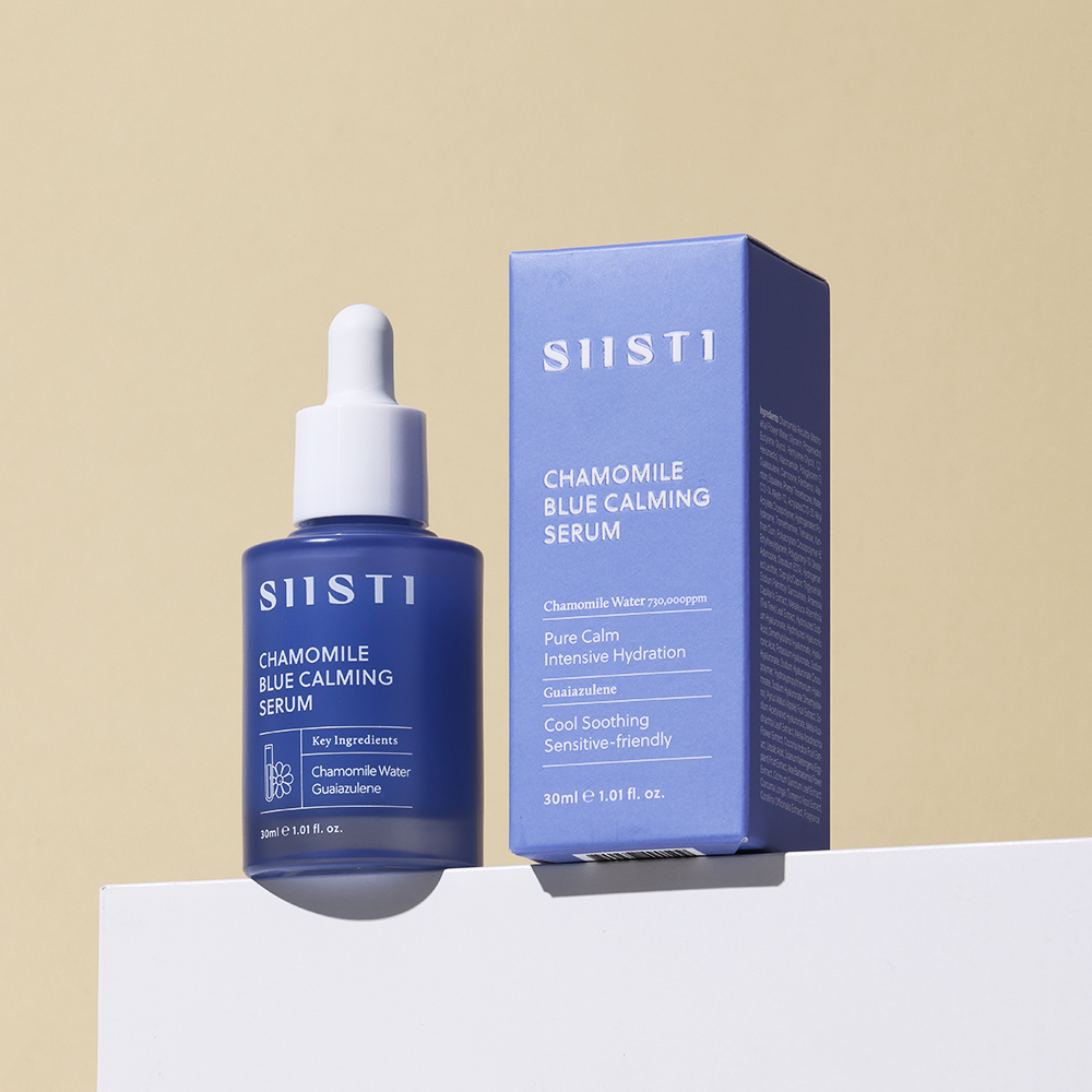 시스티 카모마일 블루 카밍 아줄렌 세럼 앰플 수부지 속건조 진정 30ml - 상세 이미지 3