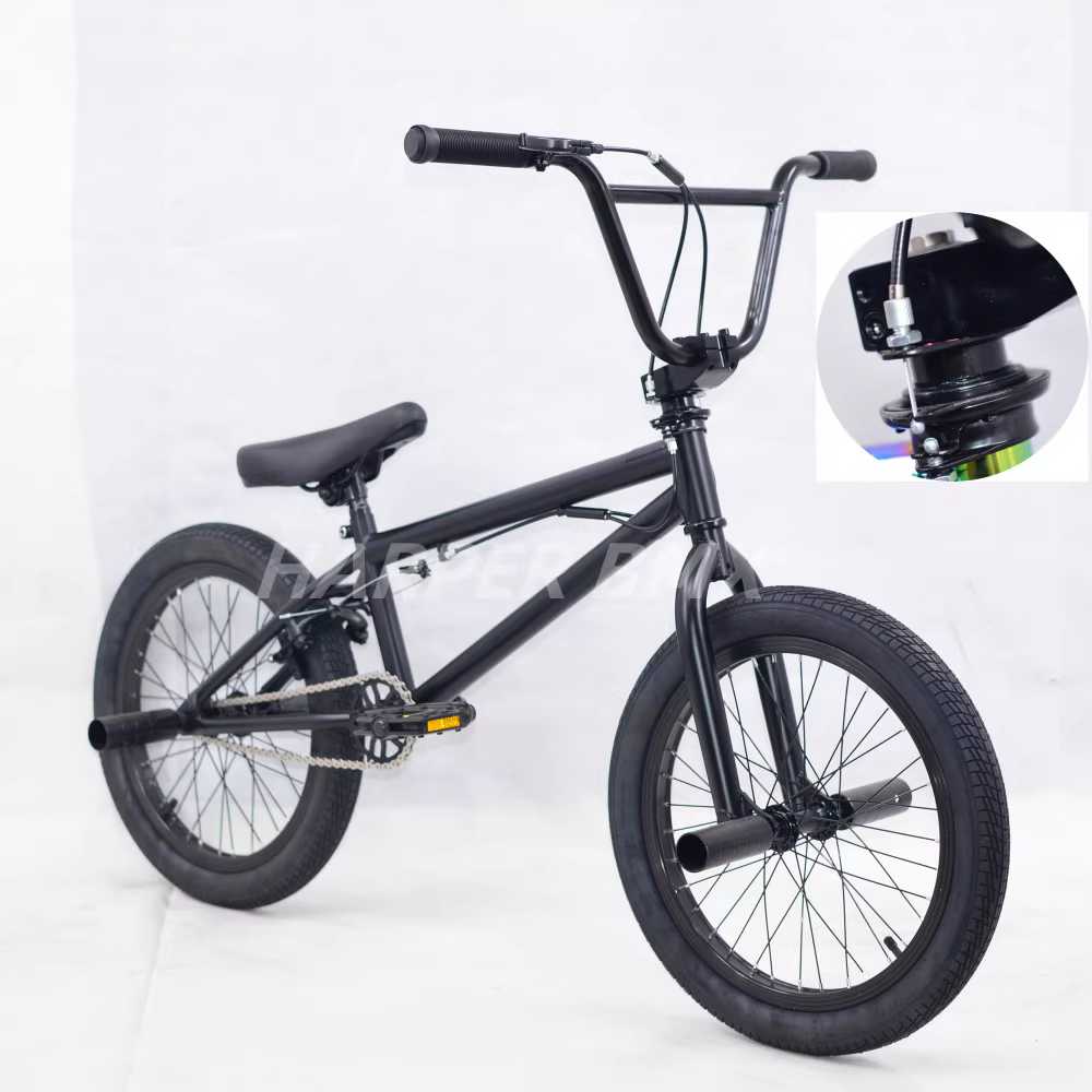 묘기 자전거 BMX 프리스타일 스턴트용 초경량 모델 퍼플 + 블랙 이미지 8