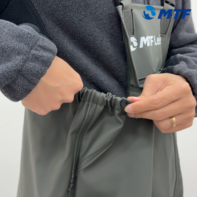 MTF 해루질 가슴장화 강화원단 60 일체형 웨이더 완전 방수 갯벌 체험 멜빵 체스타 남성 여성 - 상세 이미지 3