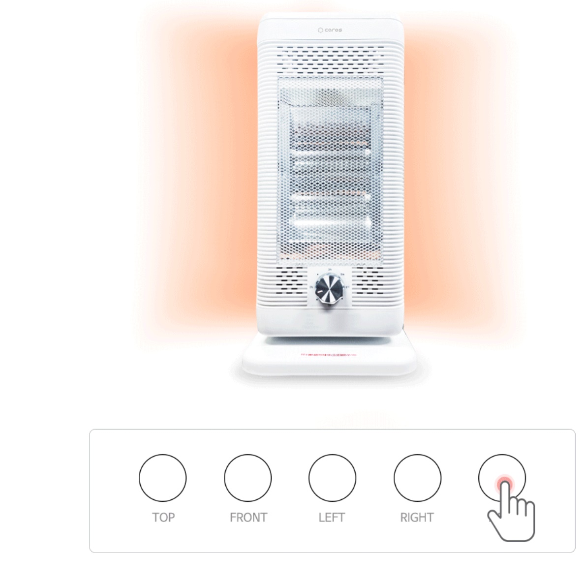 사무실용 히터 사무실 난방 실내 난방기 원룸 히터 겨울 난방기 - 상세 이미지 3