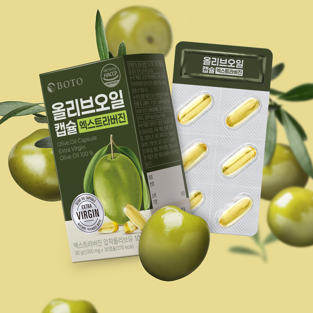 보뚜 캡슐형 엑스트라버진 올리브오일 캡슐 1,000mg 30캡슐, 3개 이미지 6
