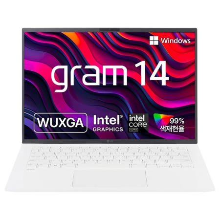 LG전자 LG전자 그램 14 인텔 코어 Ultra5, 에센스화이트, 256GB, 8GB, WIN11 Home, 14Z90S-GR5CK