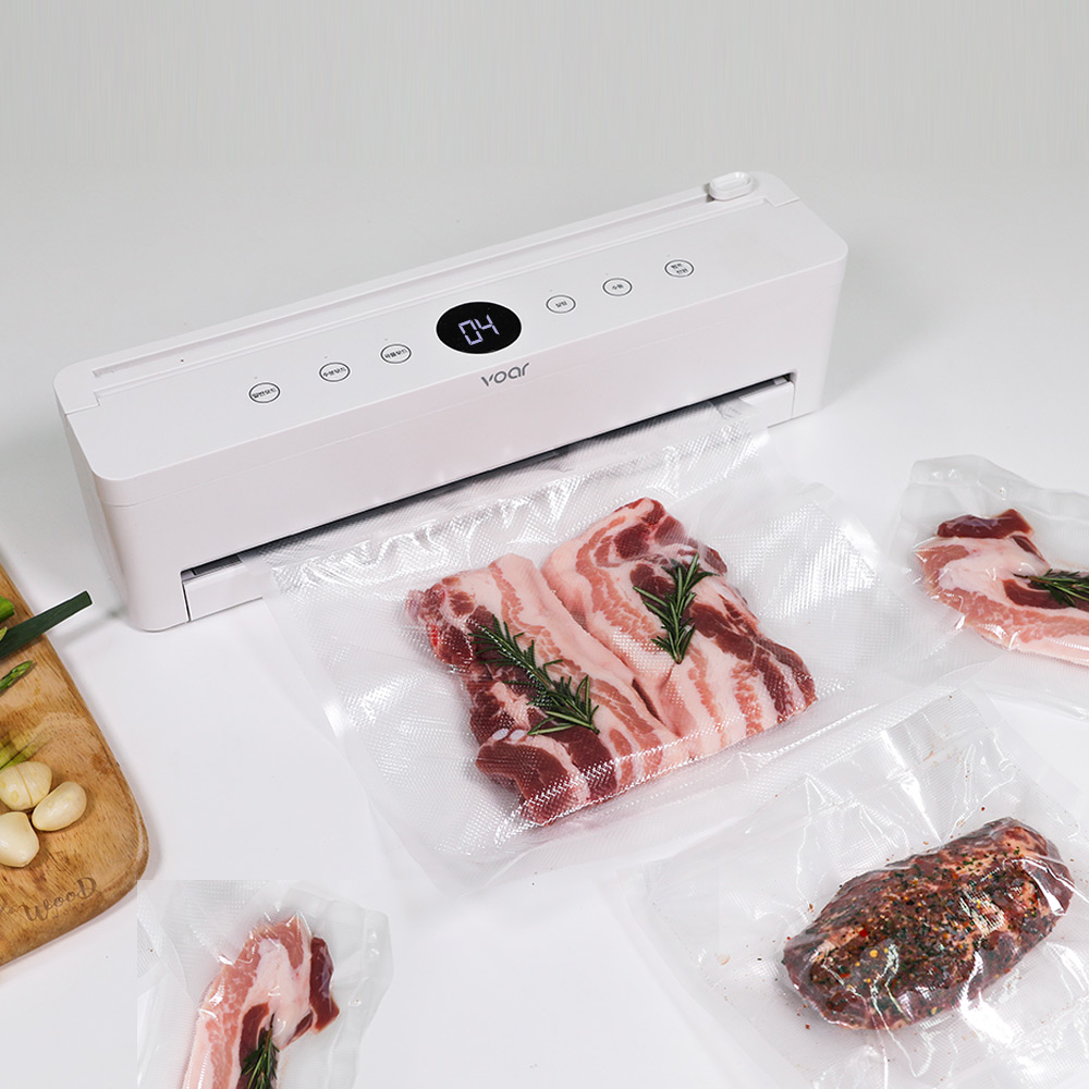 보아르 에이블비드 초강력 진공포장기 원터치 수비드 밀봉 음식 가정용 압축기 진공기