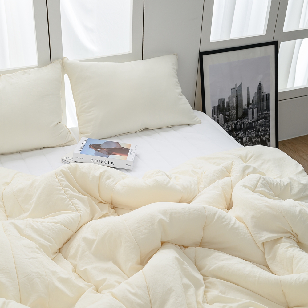 나라데코 소음없는 세미마이크로 부드러운 옥수수솜 차렵 이불 SS