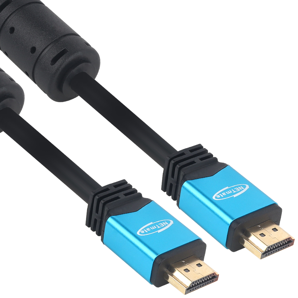 강원전자 넷메이트 8K 60Hz HDMI 2.0 Blue Metal 케이블 7m NMC-HM07BZ - 상세 이미지 2