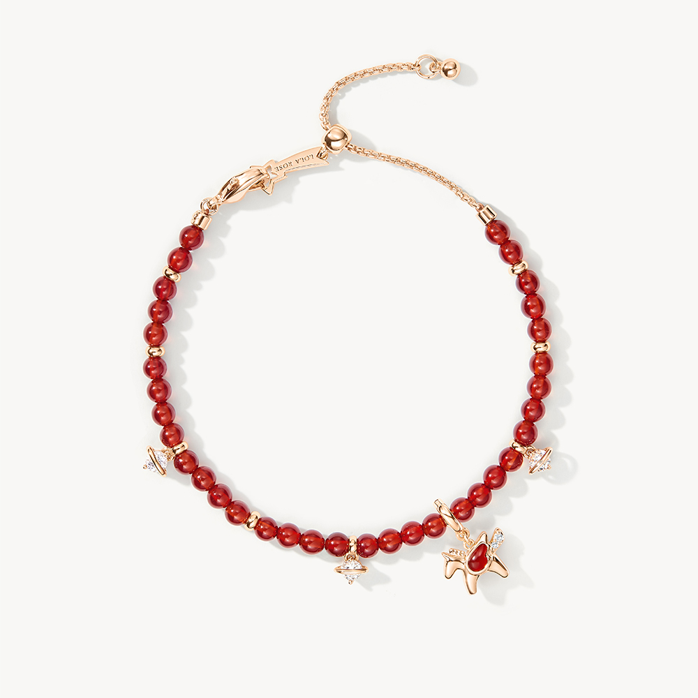 롤라로즈 Heliocentric 병오년 붉은 말 펜던트 여자팔찌 LR80610 제품 이미지