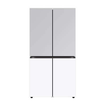 LG전자 LG전자 디오스 오브제컬렉션 매직스페이스 냉장고 870L 크림그레이+크림화이트 o클릭o T875MRH111