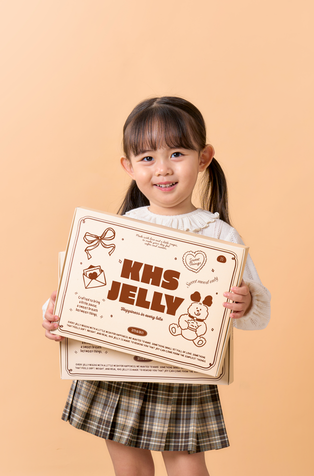 경한송 무지개 곤약젤리 7가지맛 어린이간식 다이어트 저칼로리 천연색소 - 상세 이미지 4
