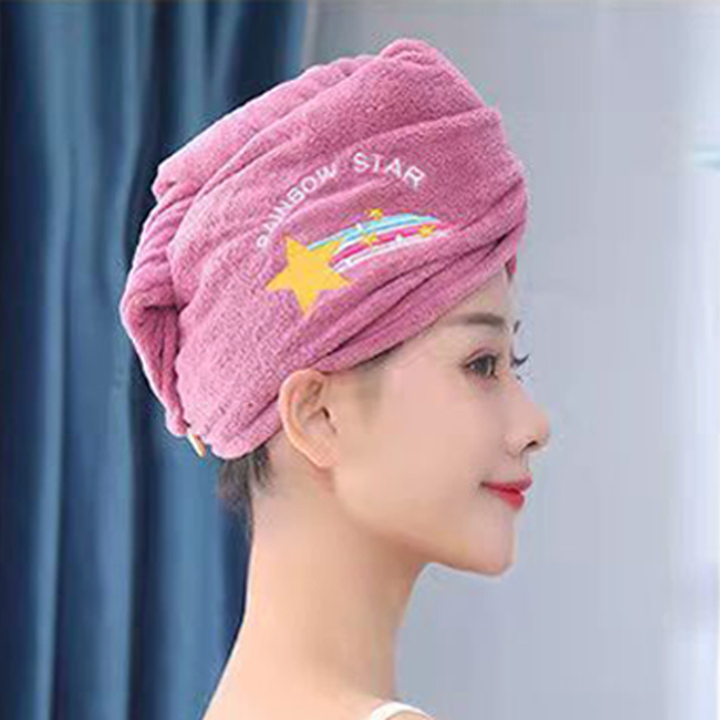 1+1 극세사 헤어캡 샤워캡 사우나모자 - 상세 이미지 4