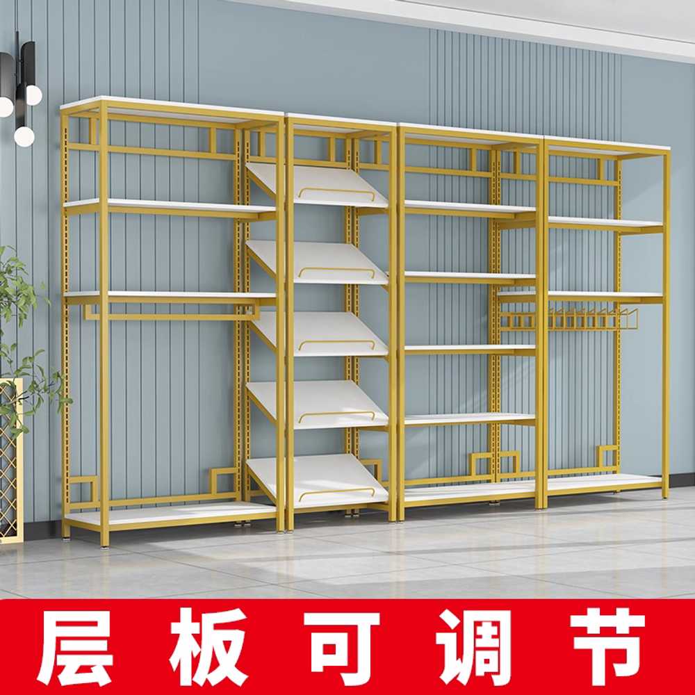 업소용 이불 진열장 상품 진열대 마트 사선 가게 랙 80cm 다층 이미지 6
