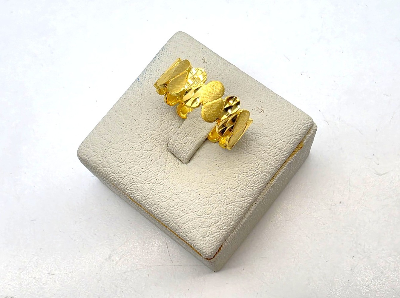 24K 순금 3.75g(1) 하프 매트 반지 이미지 7