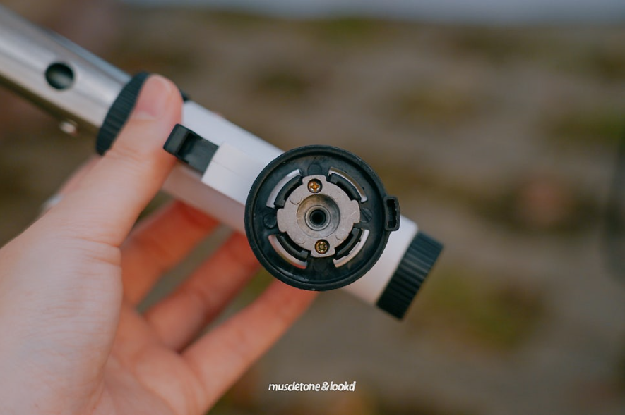 비로르 요리용 부탄가스 토치 캠핑 가정용 휴대용 액화방지 불조절