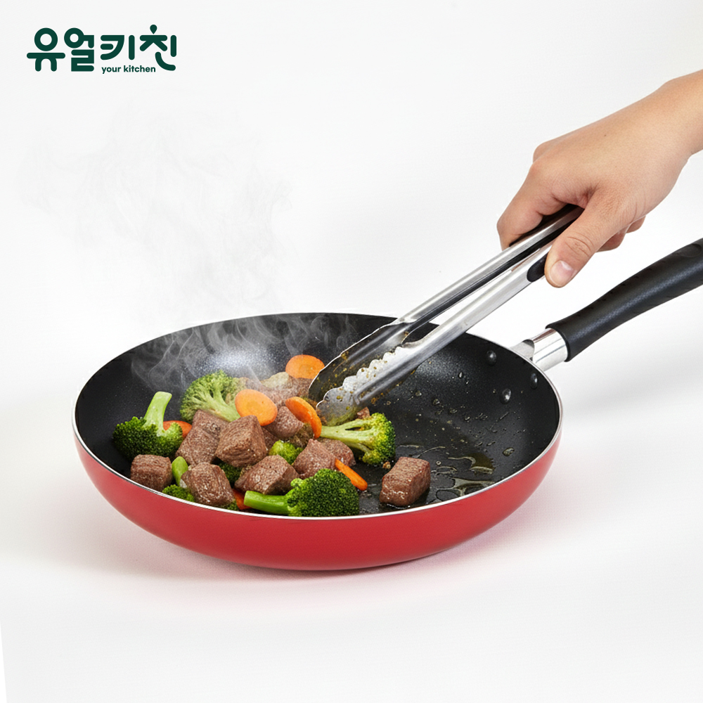 토스코 가벼운 후라이팬 업소용 프라이팬 베이직 34cm - 상품 이미지