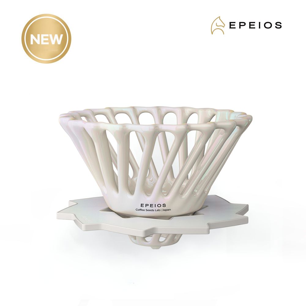 EPEIOS 에페이오스  Vortex 3D 세라믹 드리퍼, Air-던 화이트 - 상품 이미지