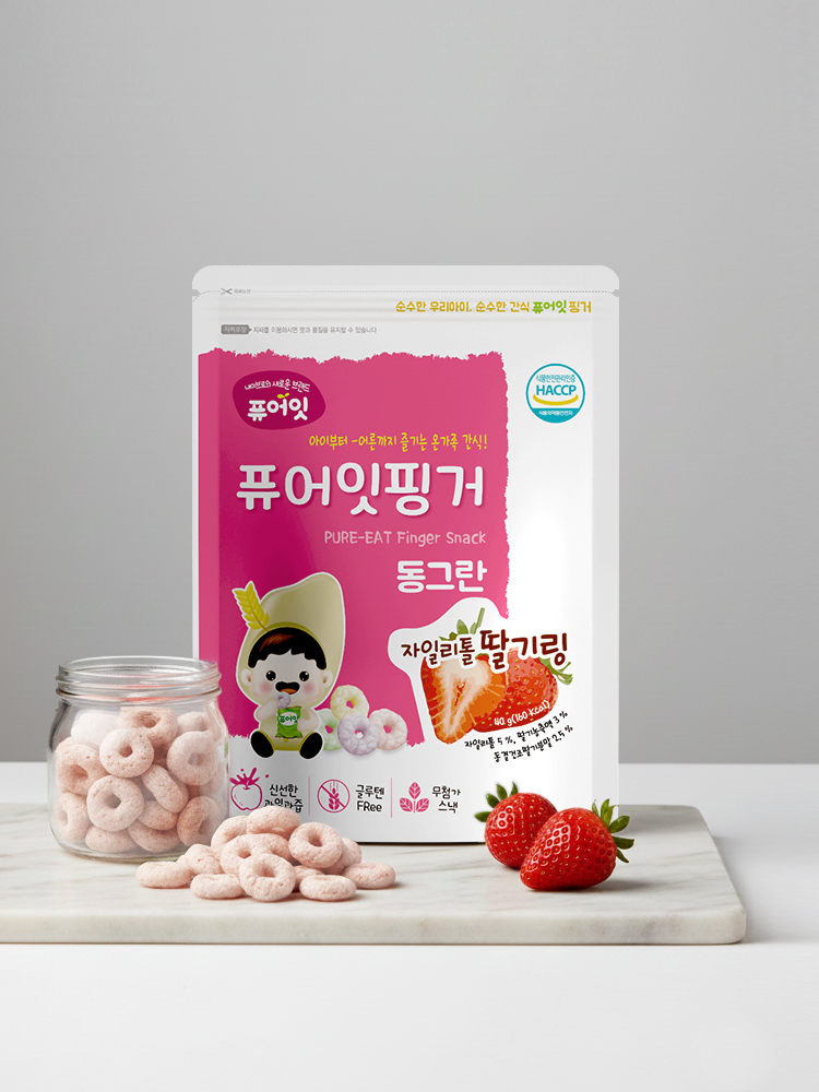 아기간식 퓨어잇 과일링 자일리톨 아기간식 추천 간식 활용법