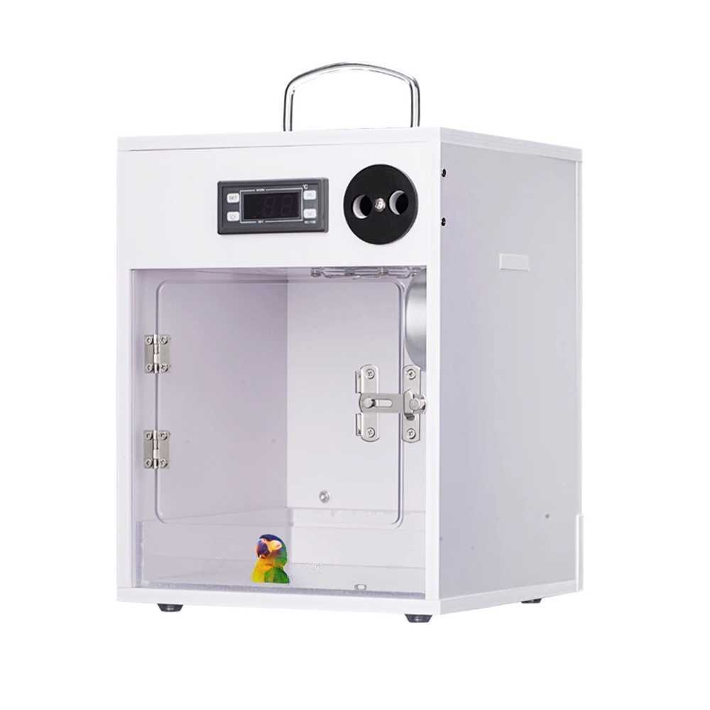 앵무새 육추기 대형 파충류 집 번식 조류 키우기 부스 30x30x40cm 이미지 7