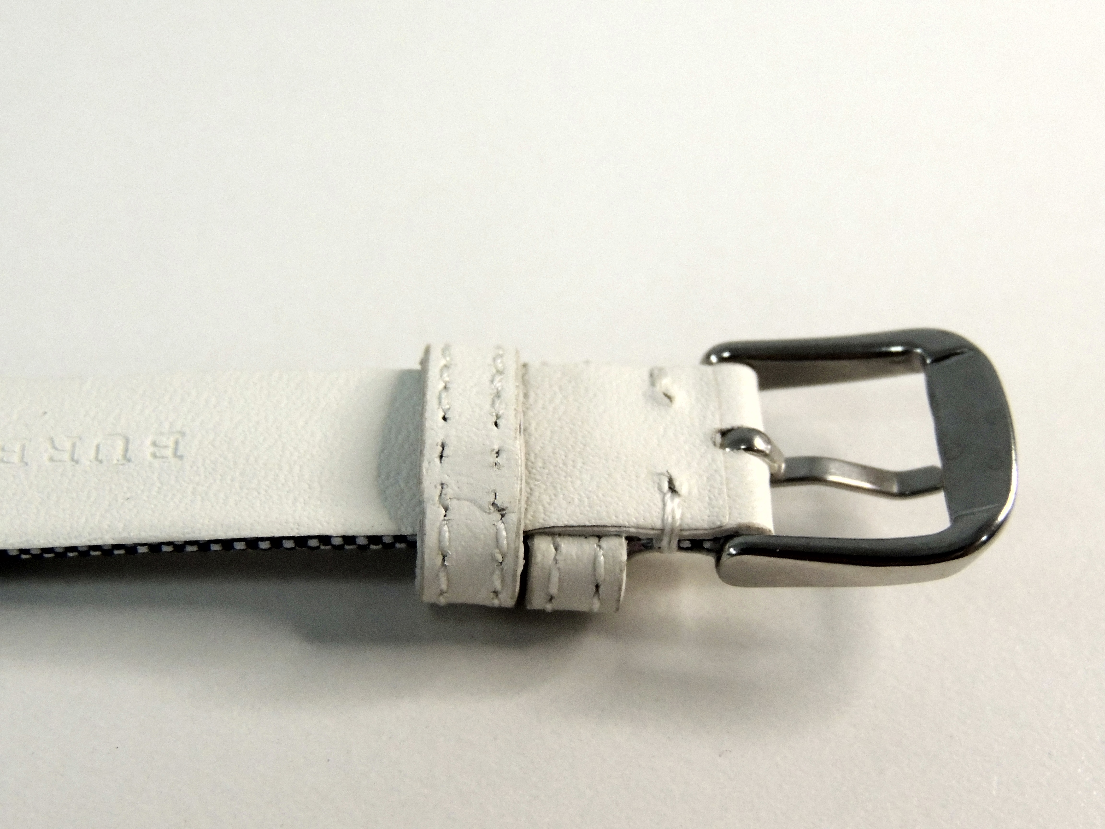 버버리 캔버스 체크 가죽 호환 시계줄 12mm BU10201 BU4557 이미지 7