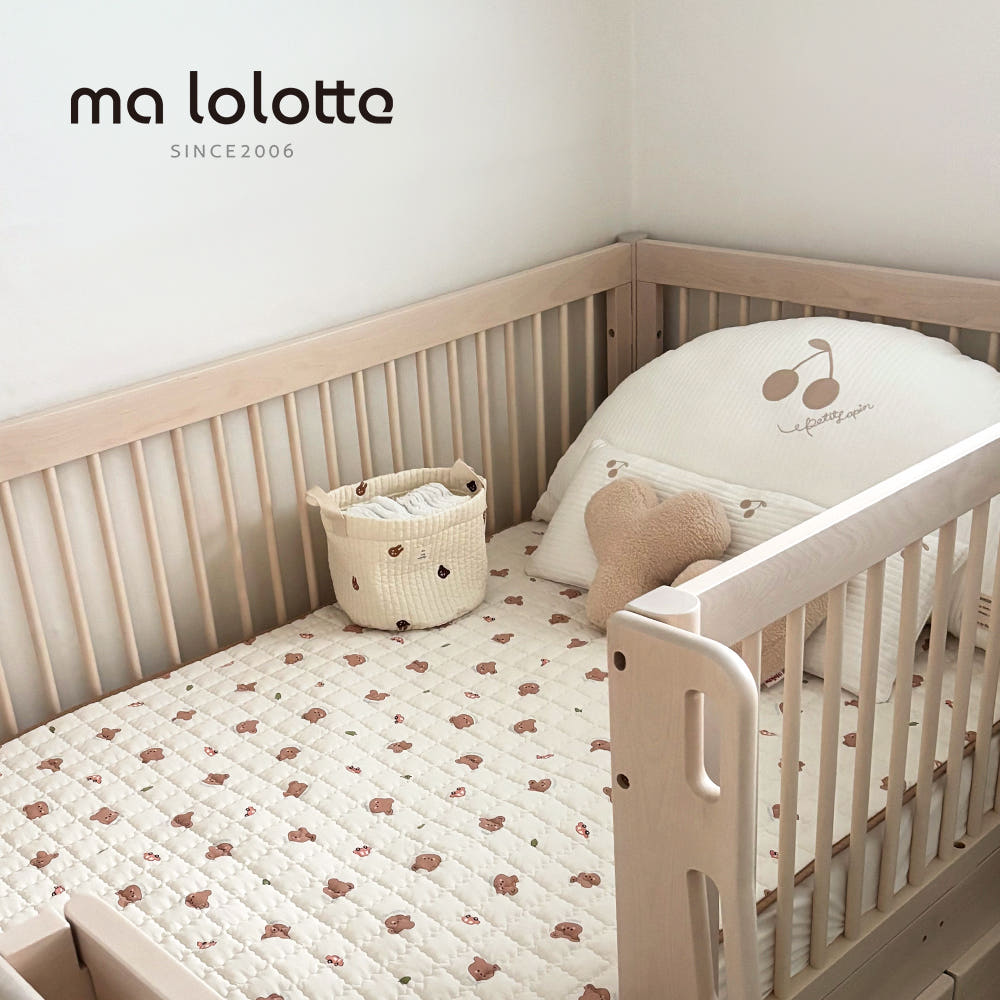 [마롤로뜨] 아기 침대패드 사계절 논슬립 패드 리안드림콧 호환 51x81 마고미 제품 이미지