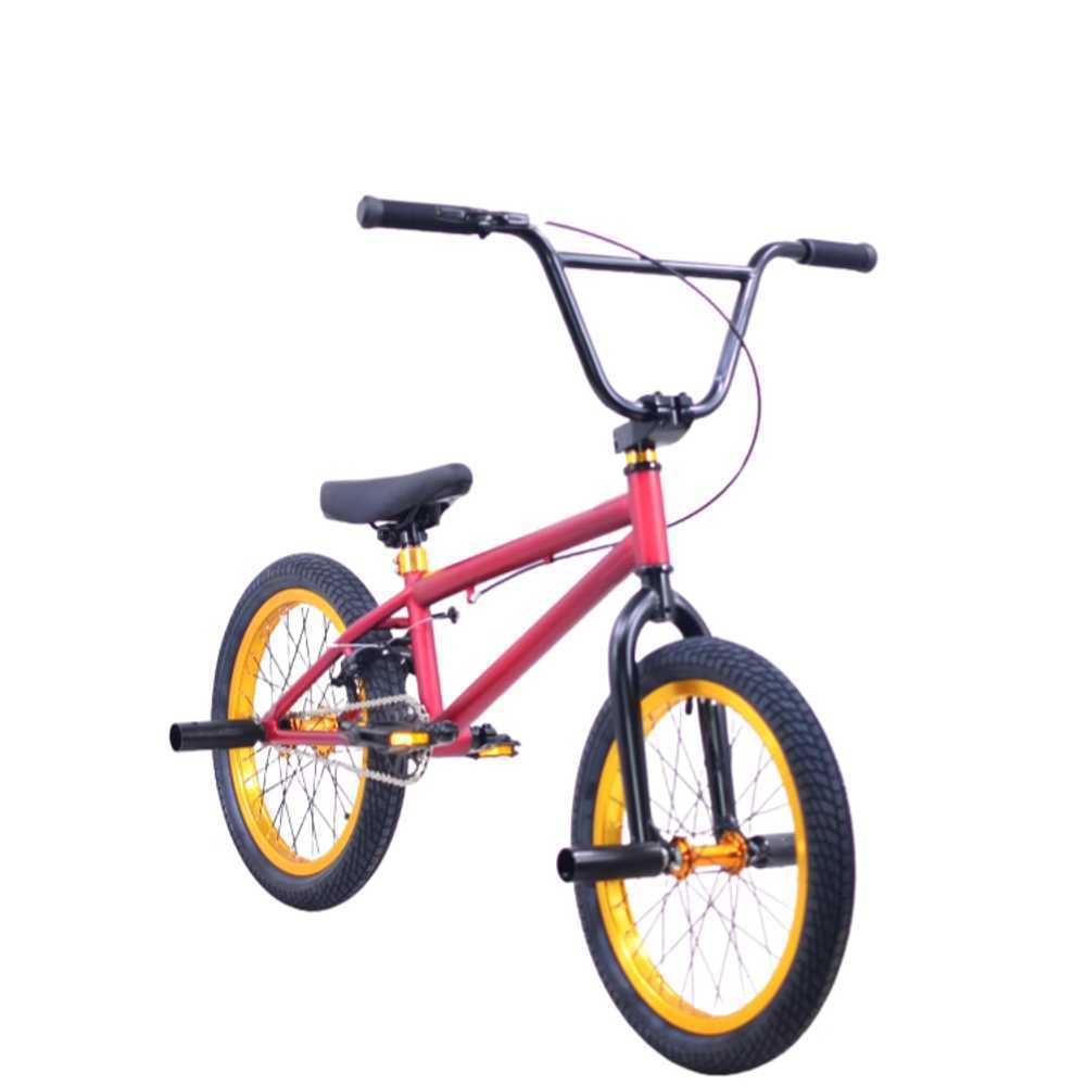 묘기 자전거 BMX 프리스타일 스턴트용 초경량 모델 퍼플 + 블랙 이미지 6