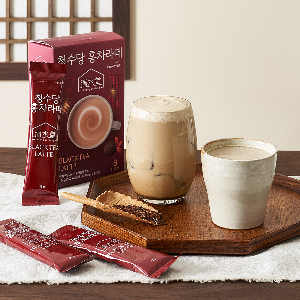익선동 청수당 홍차라떼 8입 - 상품 이미지