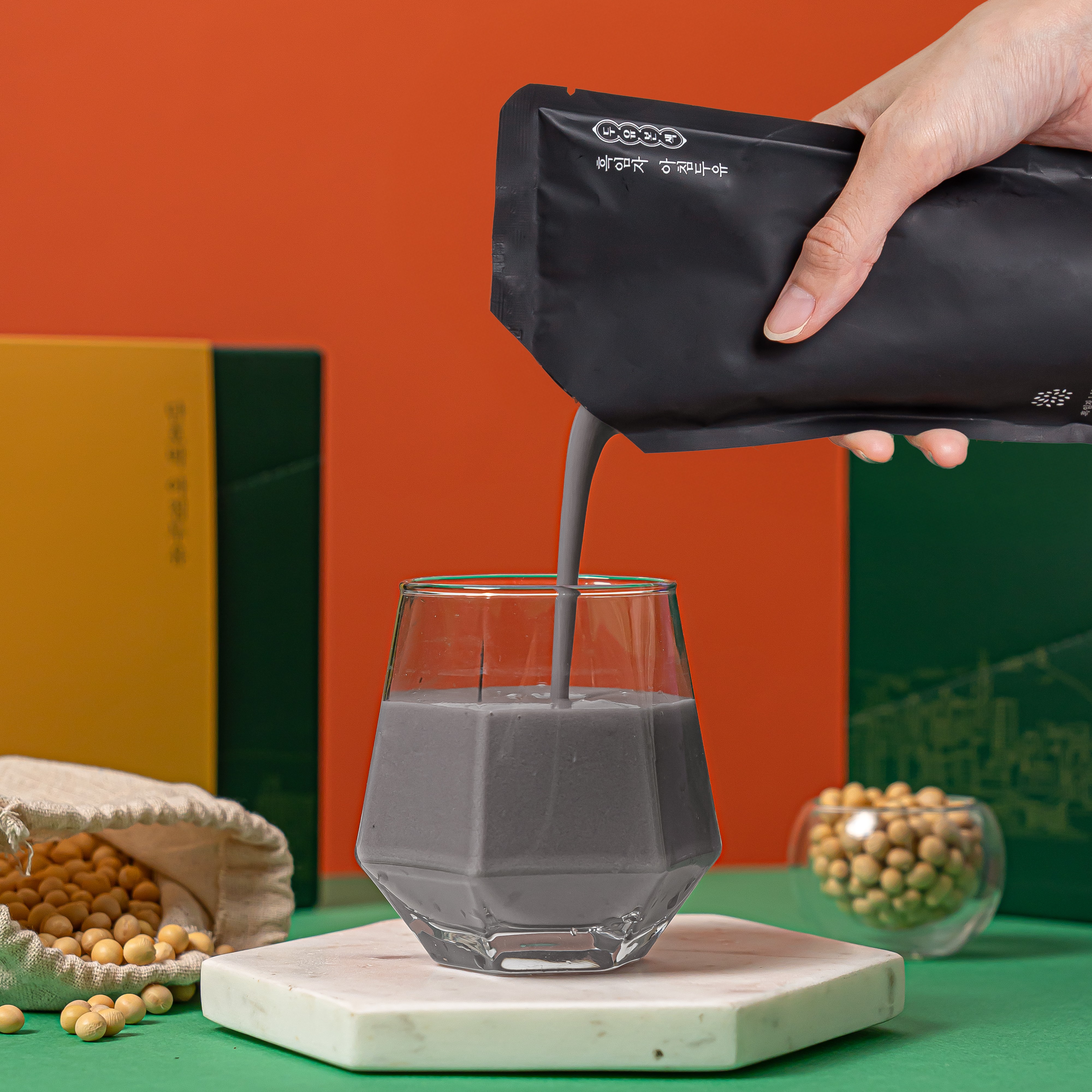 두유본색 흑임자 자색고구마 단호박 190ml 30개 무가당 저당두유