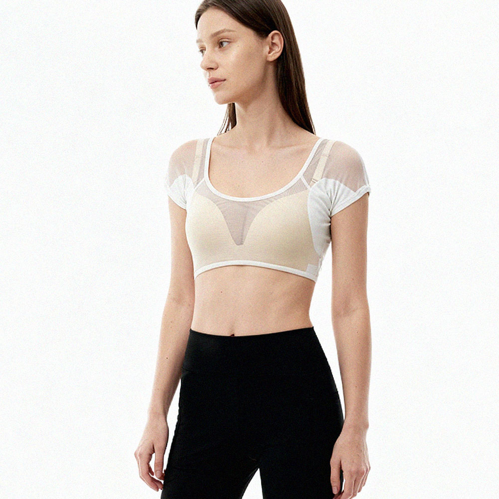 HNF 뽀송이너 여자 겨드랑이 땀 흡수 순면패드 겨땀 속옷 메쉬소재 제품 이미지