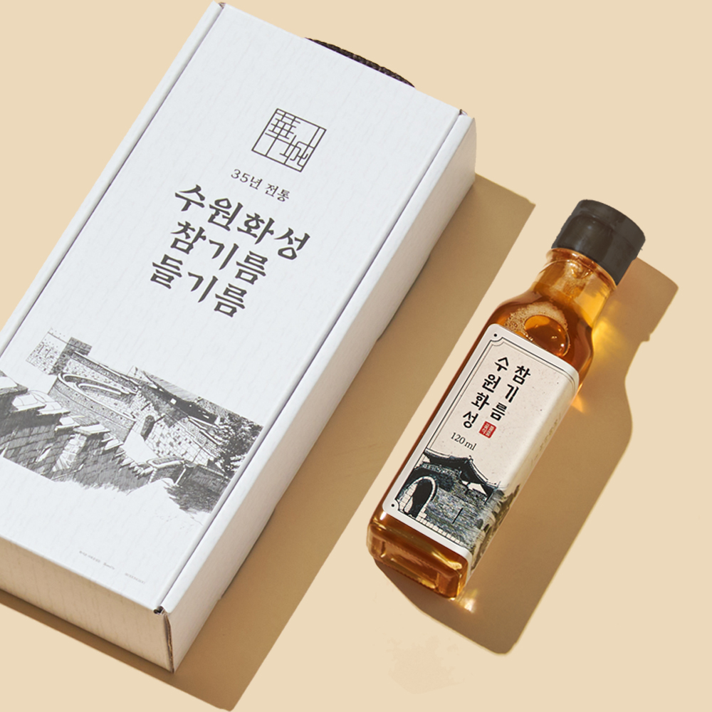 국산 저온압착 방앗간 통깨 진한 참기름 180ml 저온로스팅 선물 답례품 이미지 6