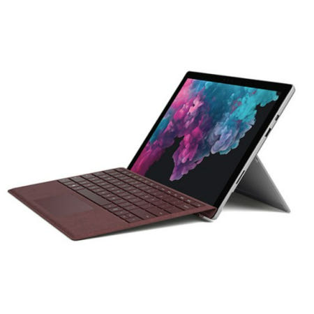 마이크로소프트 2019 Surface Pro 6 12.3 + 버건디 시그니처타입커버 패키지, 256GB, 8GB, WIN10 Home, KJT-00010