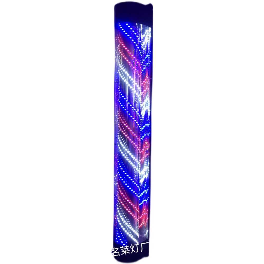 이발소 사인볼 LED 방수 색상 미장원 돌출 벽걸이 - 상세 이미지 5