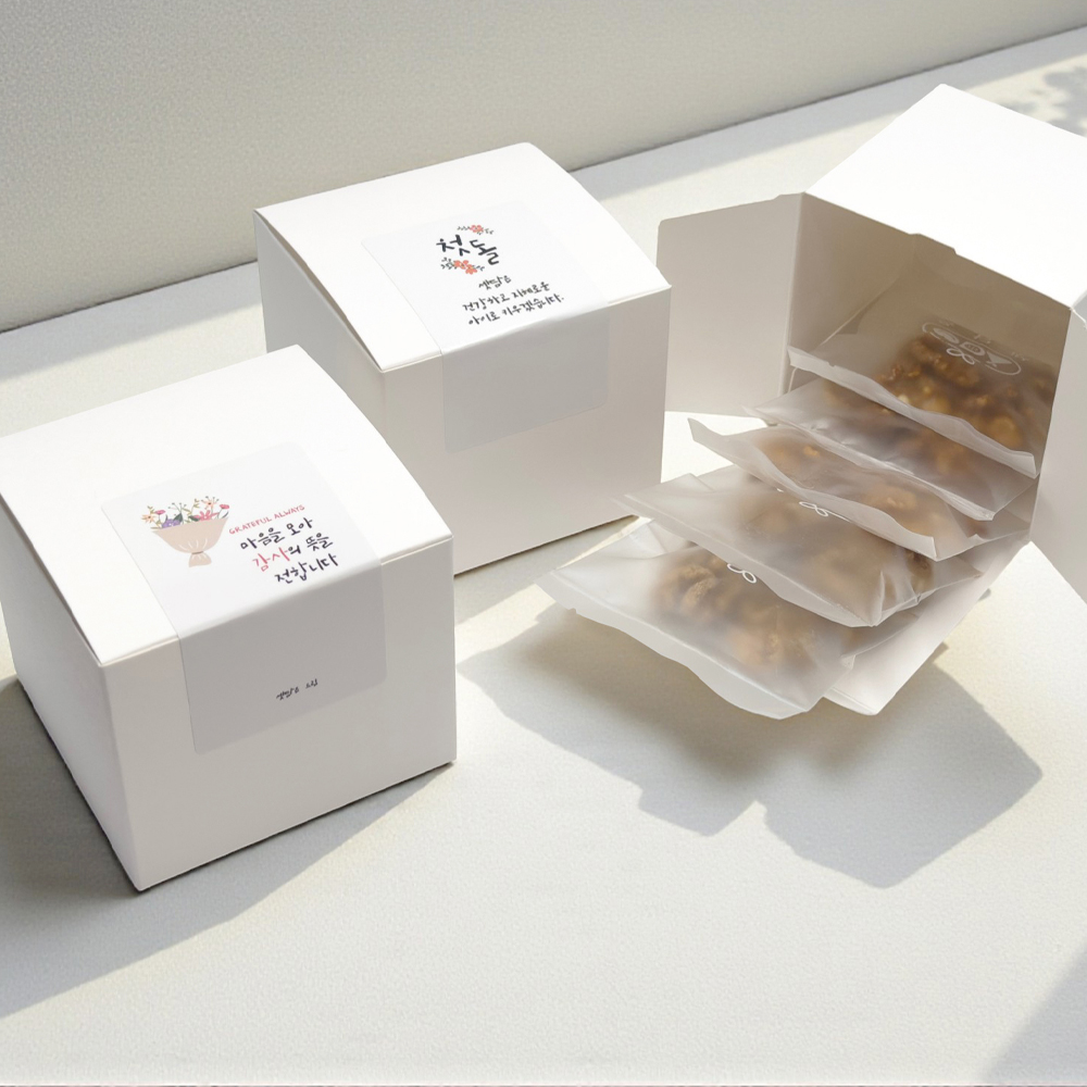 셋담은 수제 호두정과3봉(50g) 피칸정과2봉 생강호두정과2봉 선물 답례품 - 상세 이미지 4