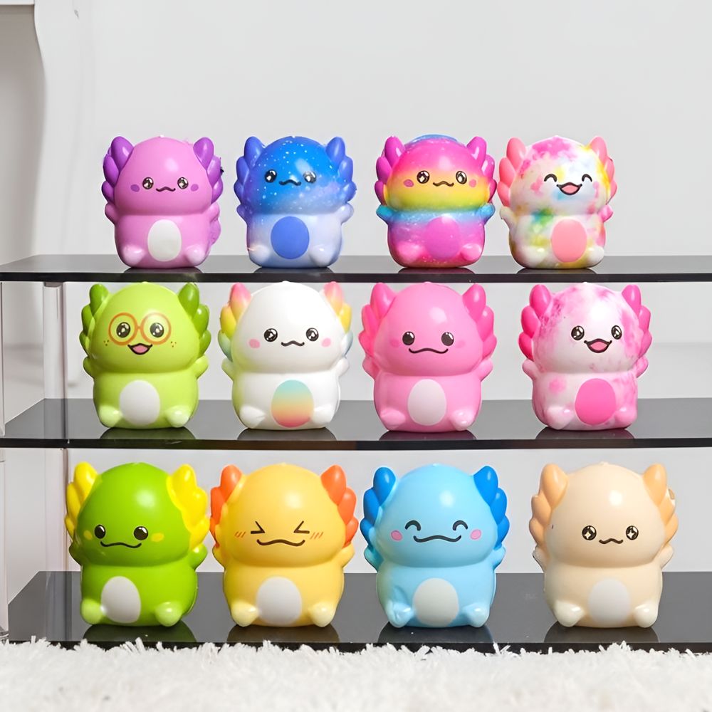 12종 세트 빌리네집 우파루팡말랑이 우파루파 스퀴시 말랑이 찐득볼 스트레스볼 이미지 8