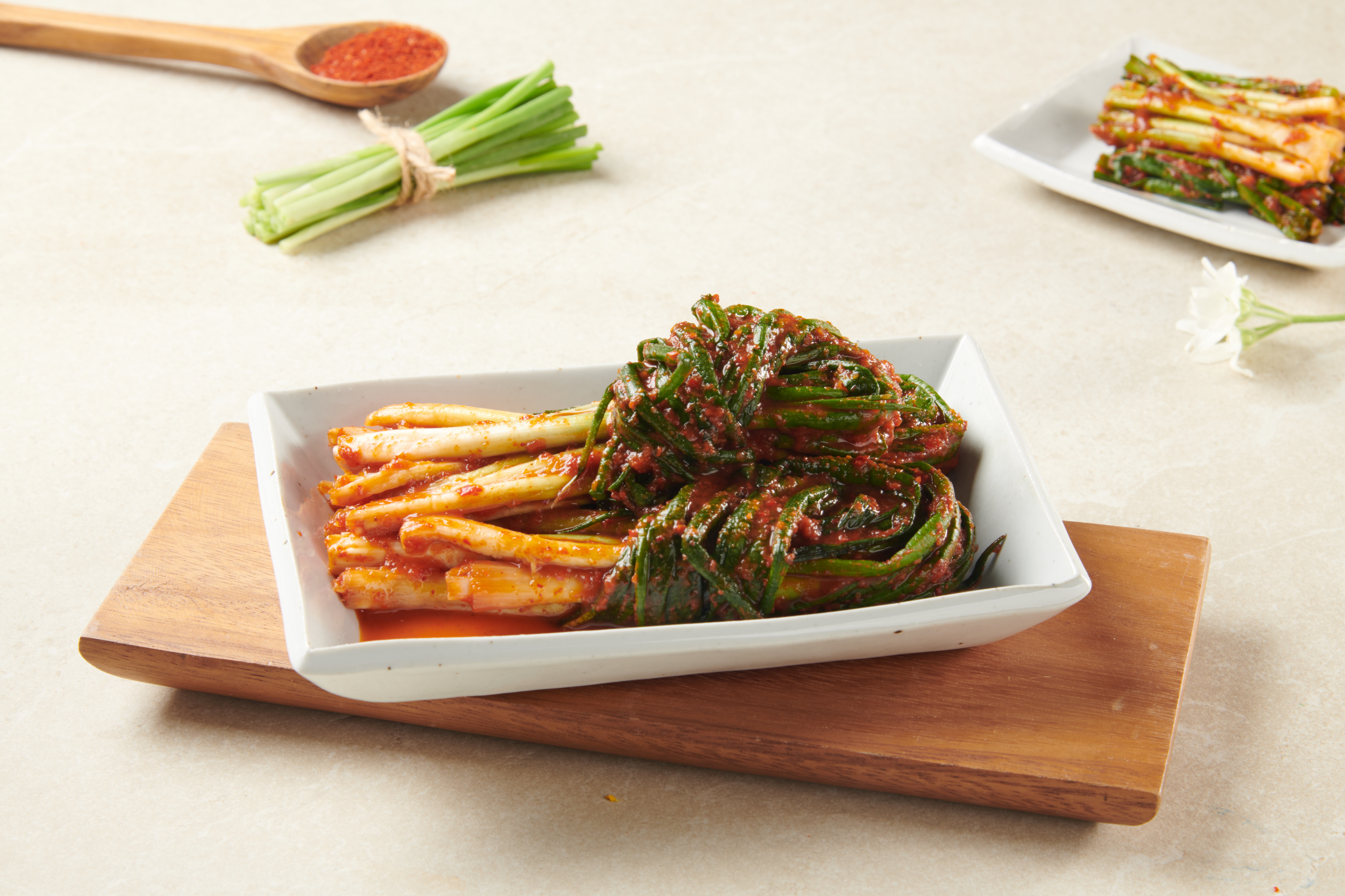 제주 한백김치 파김치 500g, 1kg [100% 국내산] - 상품 이미지