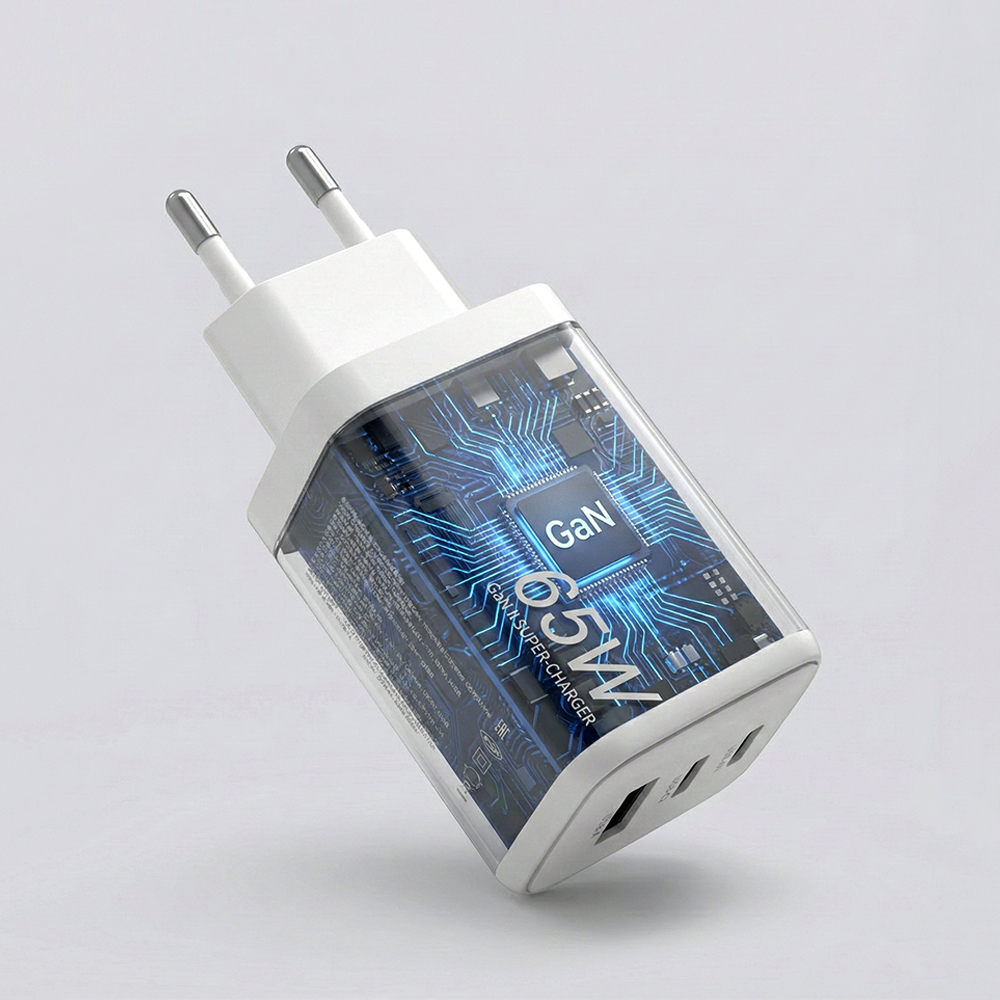 넥스트유 플러온 G1 65W 3포트 USB PD PPS GaN 초고속 충전기 - 상세 이미지 5