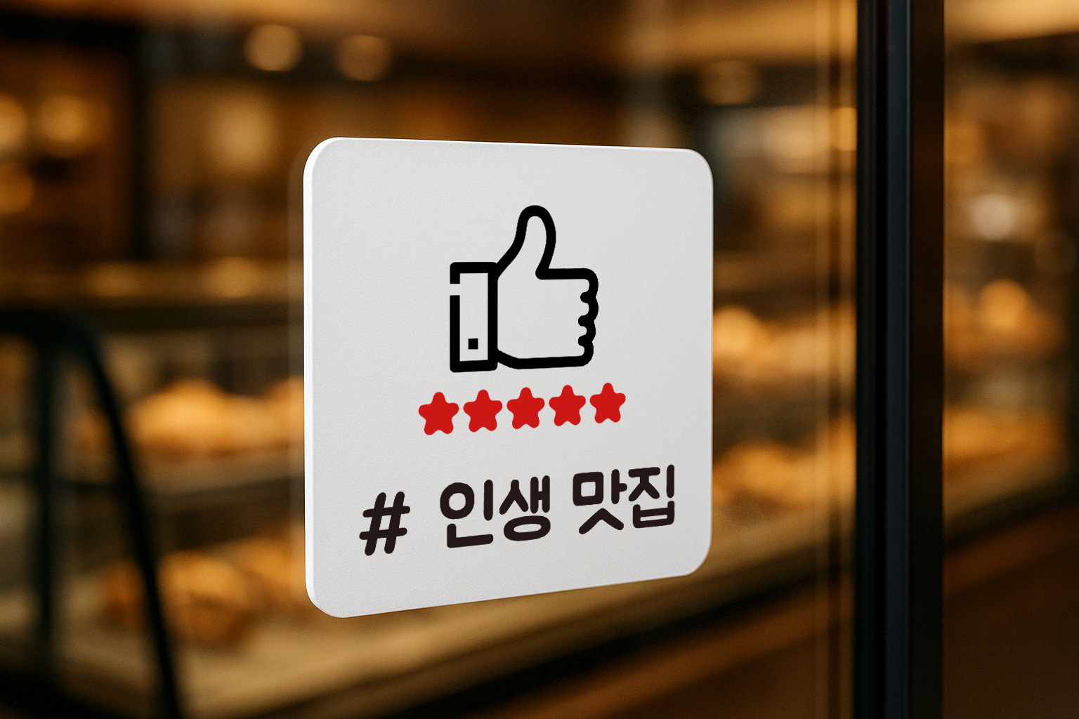 인생 맛집 표지판 안내판 표찰 안내 012 100x100 - 상세 이미지 2