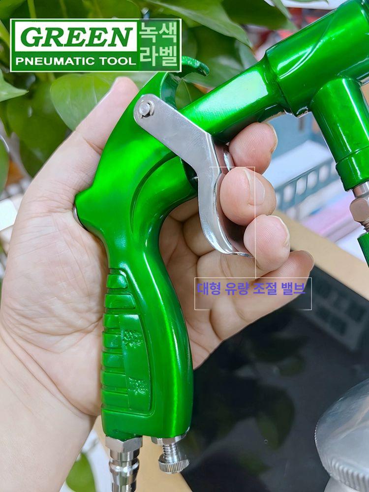 샌드블라스터 에어건 녹 샌딩 제거 분사기 모래 PS-02 흡입관 없음 단일 분사건 PS-2 - 상세 이미지 4