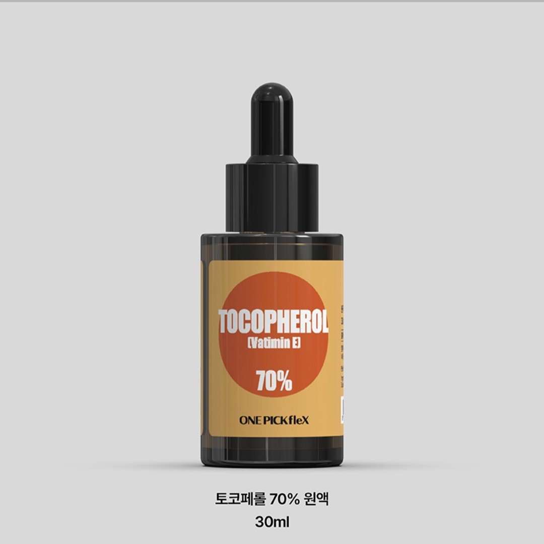 천연비타민E 토코페롤 스위스산 70% 원픽플렉스 프리미엄라인 항산화 비타민C 페룰릭애씨드 - 상세 이미지 3