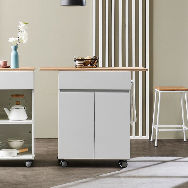 가구의서 M301 이동식 도어수납장 800x400x825mm - 상품 이미지