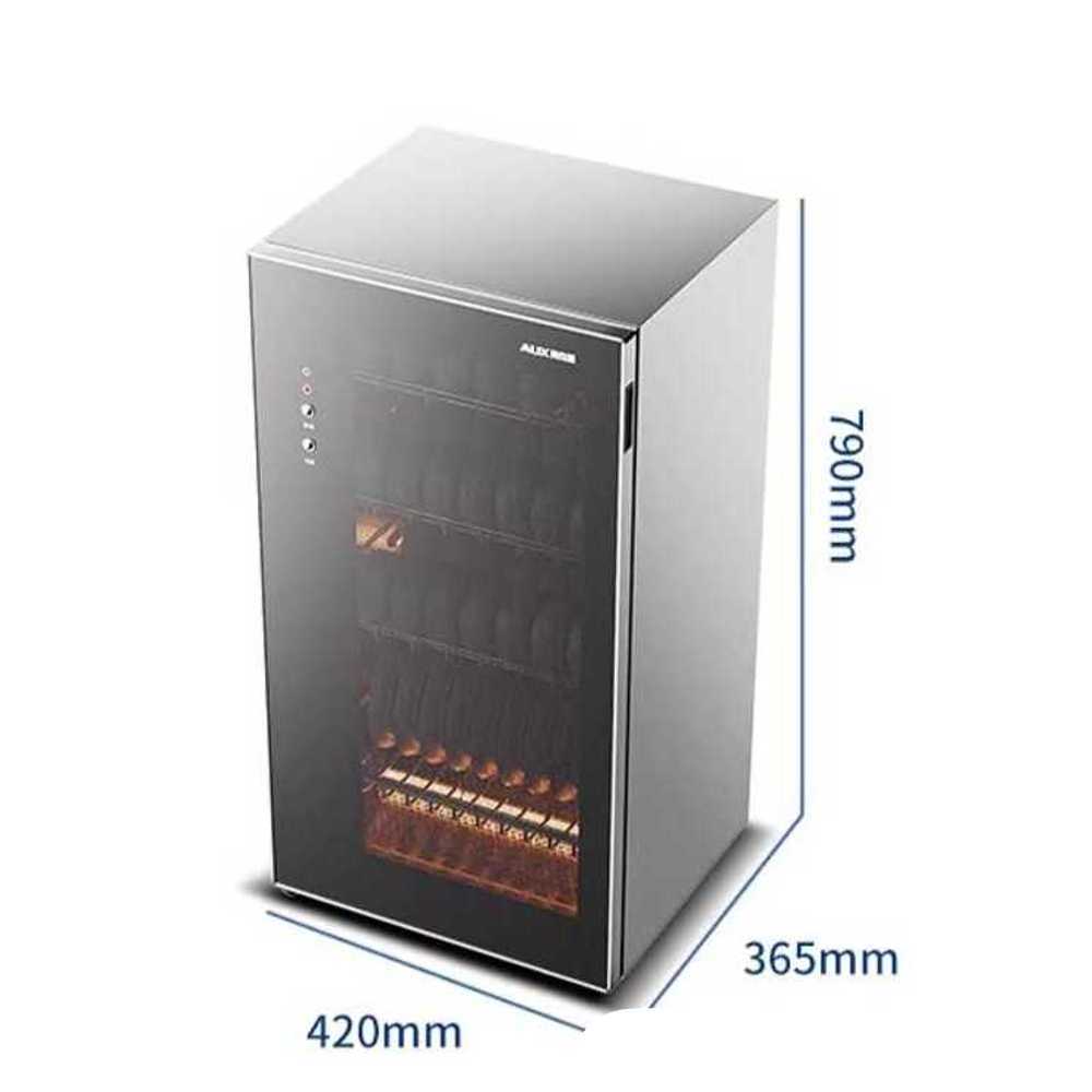가정용 식기건조기 열풍살균 물빠짐 통풍 건조형 80형 (2단/530mm/중온) - 상세 이미지 2